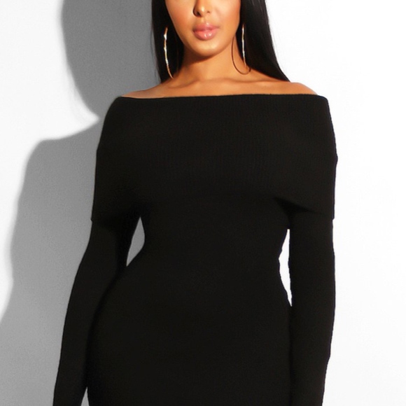 Touch Dolls Dresses & Skirts - Sexy Off Shoulder Sweater Dress - NEW! - Medium Touch Dolls Dresses & Skirts - Sexy Off Shoulder Sweater Dress - NEW! - Medium